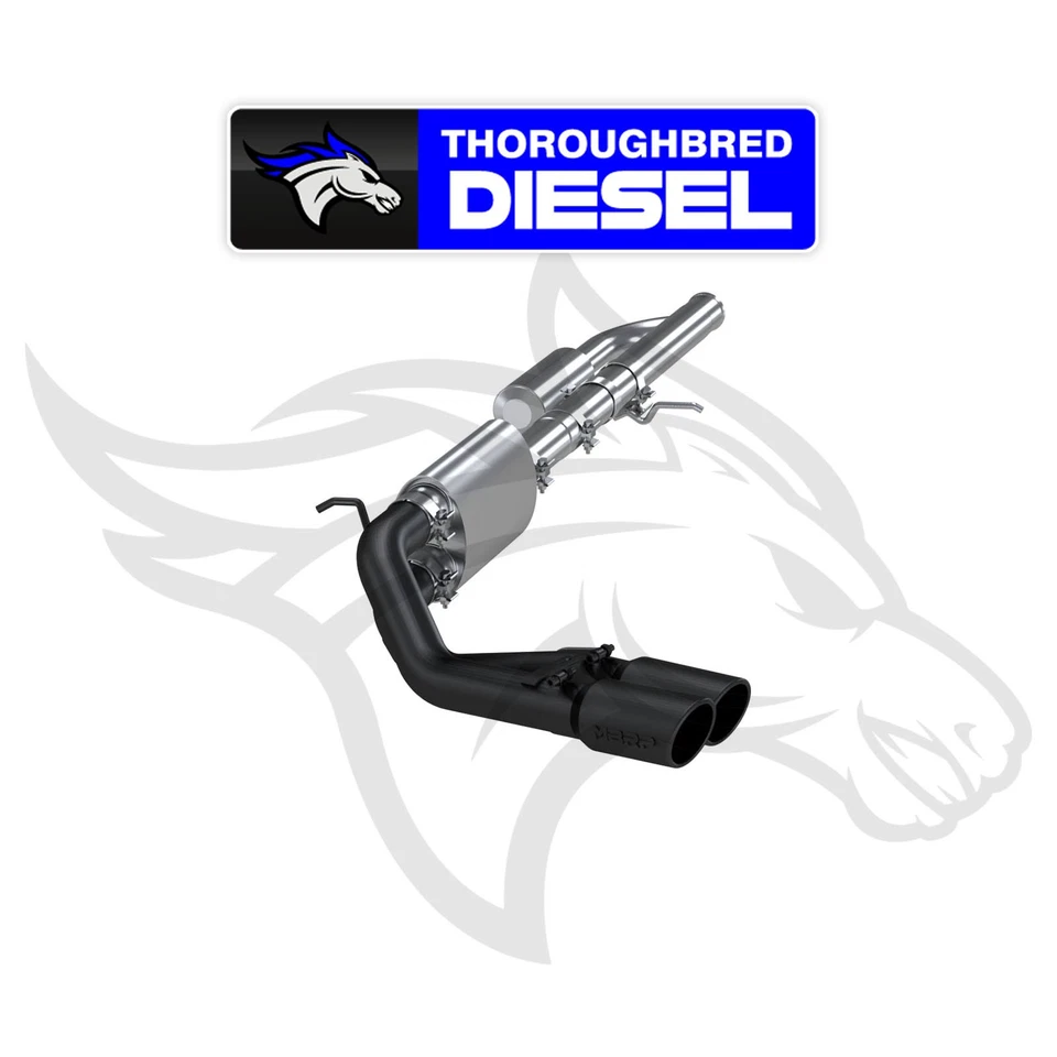 Kit de escape MBRP negro Cat-Back 3" GMC Sierra 1500 2009-2018 4,3 L 5,3 L Foto 1 de 1