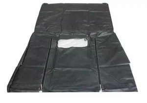 Suzuki SJ410 SJ413 Samurai Maruti Gypsy King medio techo blando techo negro | apto para - Imagen 1 de 7