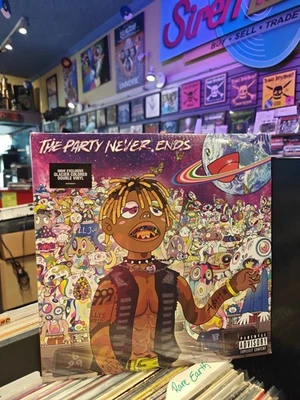 Juice WRLD - The Party Never Ends 2 LP Glacier Vinyl Records NEW SEALED - Image 1 of 4