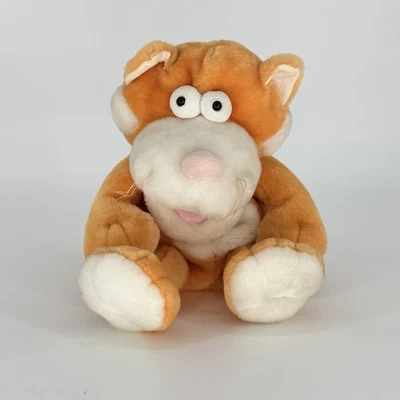 Ganz Gato Cantor Marioneta 14” Peluche Musical De Colección Probado Funciona Naranja Gatito Difícil de Encontrar Foto 1 de 4