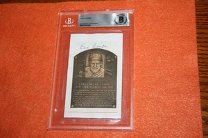 1927 NEW YORK YANKEES LEGEND EARLE COMBS SIGNIERT GEKAPSELT BECKETT FAST NEUWERTIG - Bild 1 von 4