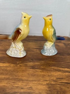 Vintage Royal Copley Lerche Vogel Figuren 5,25” - 2er Set - Bitte Lesen. - Bild 1 von 7