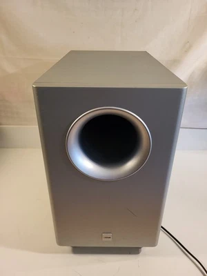 Canton AS 60 CX Powered Subwoofer Lautsprecher Für Heimkino Movie 60 CX SILBER  - Bild 1 von 4