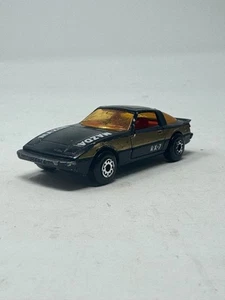 Vtg 1982 Matchbox Mazda RX7 MB31 Black Gold Doors Original Vintage Macau No 31 - Picture 1 of 10