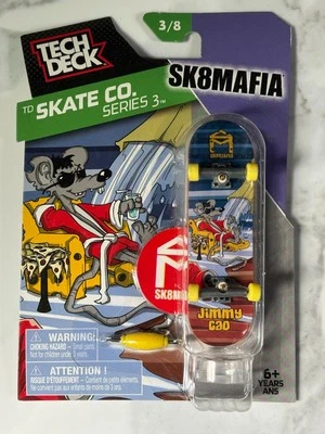 Tech Deck TD SKATE CO. Serie 3 SK8MAFIA Jimmy Cao 3/8 Foto 1 de 2