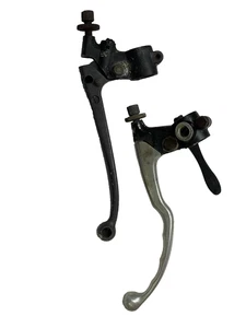 1976 Yamaha XT500 Clutch Decompression Front Brake Perch and Levers XT xt 500 TT - Picture 1 of 10