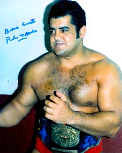 PEDRO MORALES SIGNED REPRINT WRESTLING CHAMPION AUTOGRAPH 8"x10" Photograph - Picture 1 of 1