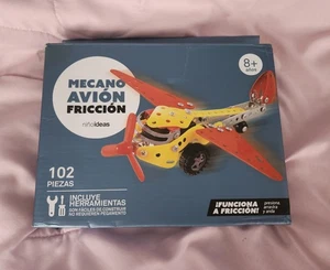 Mecano Avion Friccion ( Build-a-plane) 102 Teile **RAR** NEU *Schneller Versand* - Bild 1 von 2