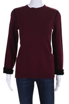 Suéter Pullover Michael Stars Mujer Pinot Rojo Algodón Talla Pequeña 11213410 Foto 1 de 4