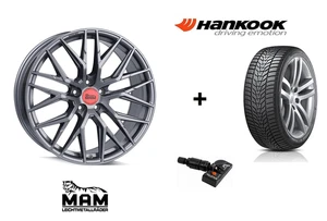 Winterräder Ford Kuga DFK 19 Zoll 4 x MAM RS4 PALLADIUM Hankook W330A Reifen RDK - Bild 1 von 1