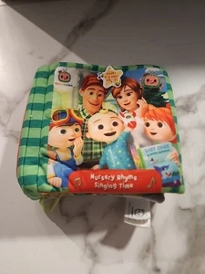 Cocomelon Kinderreim singende Zeit musikalische Plüschpuppe weiches Buch - Bild 1 von 12