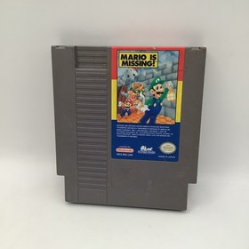Mario Is Missing Nintendo NES