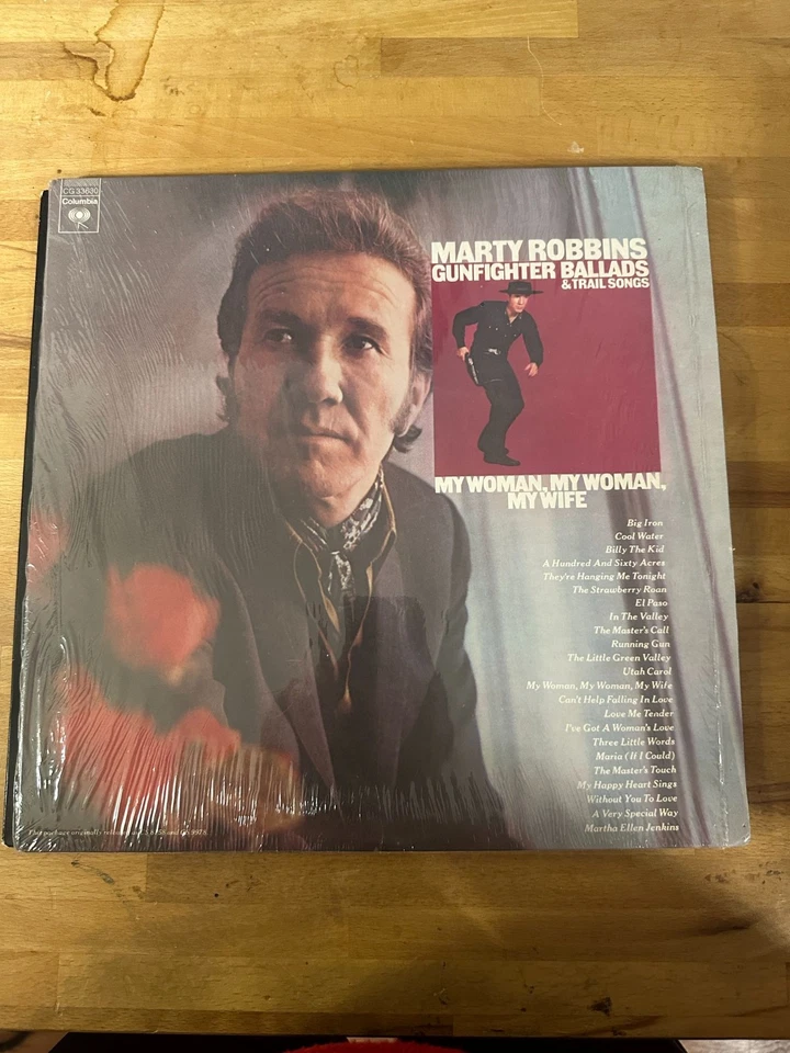 MARTY ROBBINS - Gunfighter Ballads / My Woman, My Wife  (2-LP Set)  EX Vinyl - Image 1 of 1