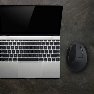 Pur-ple Optical Vertical Mouse Ergonomic Wired Mouse USB Mice 5 Button For DTS - Picture 1 of 11
