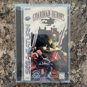 Guardian Heroes CiB Complete in Box with Registration Card (Sega Saturn, 1996)