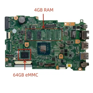 DAZHVAMB8C0 For Acer Travelmate TMB118-M Motherboard NBVHS11003 N4000 4GB 64GB - Afbeelding 1 van 9