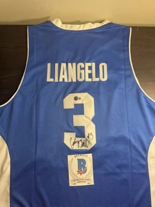 liangelo ball signed autographed lithuania jersey gelo vytautas BAS COA BS93100 - Picture 1 of 4