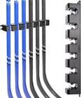 Hockey Stick Wall Mount, Ice Hockey Stick Display Holder Holds up to 6 Sticks
