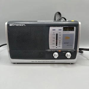 Emerson AM/FM/Weather Band Portable Radio Model RP6251 - Tested and Working - Picture 1 of 6
