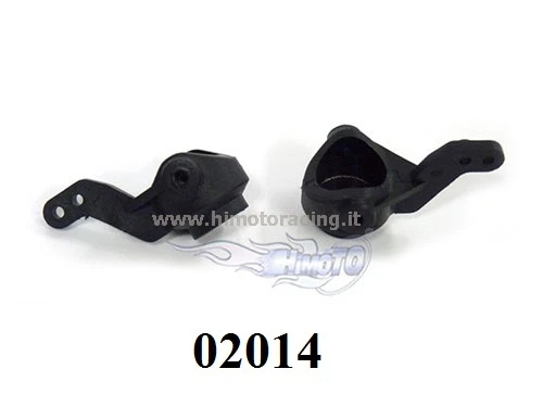 02014 MOZZI ANTERIORI X MODELLI 1:10 ELETTRICO E SCOPPIO STEERING HUB HIMOTO - Immagine 1 di 1
