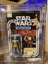 1978 Star Wars (12 Back-C) C-3PO Alternate Head Takara Graded AFA 85 NM+  Clear