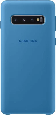 Funda De Silicona Azul Para Samsung Galaxy S10 - Imagen 1 de 4