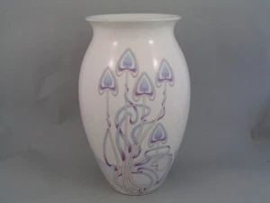 RARE MASONS ART NOUVEAU SERENE LARGE VASE, NEW. - Picture 1 of 2