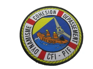 ECUSSON SAUVETAGE EN MER SNSM LE CFI PIF SCRATCH AU DOS 80MM - Picture 1 of 1
