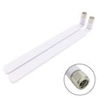 Currency Router External Antenna 12dBi 4G LTE Signal Enhancement SMA Male White
