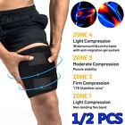 Compression Thigh Sleeve Leg Pain Relief Wrap Hamstring Brace Support Men Women