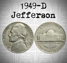1949 D Jefferson Nickel Average Circulated VG-Fine *JB's Coins*