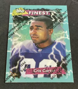 1995 Topps Finest - #263 - Cris Carter - Foto 1 di 2
