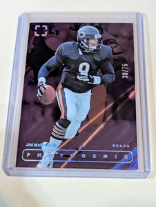 2024 Panini Photogenic - Jim McMahon #140 Purple Foil 30 /75 Bears - Picture 1 of 2