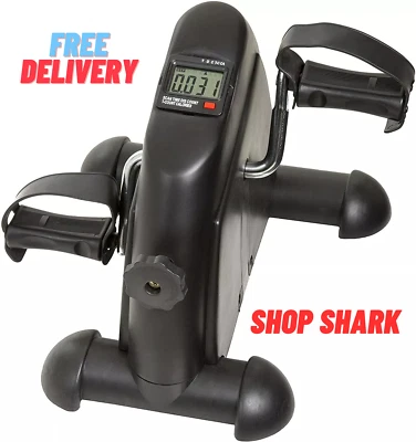 Portable Fitness Pedal Stationary Under Desk Exercise Machine Bike for Arms Legs - Image 1 of 4