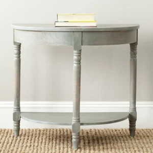 SAFAVIEH Randell Console Table | Ash Grey | - Picture 1 of 5