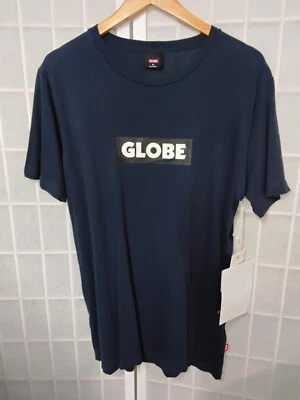 Globe Box Tee (M) Blue - Image 1 of 2