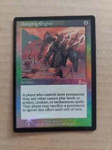 Damping Engine, Urza's Legacy, Foil MISPRINT MISCUT, MTG - Picture 1 of 6