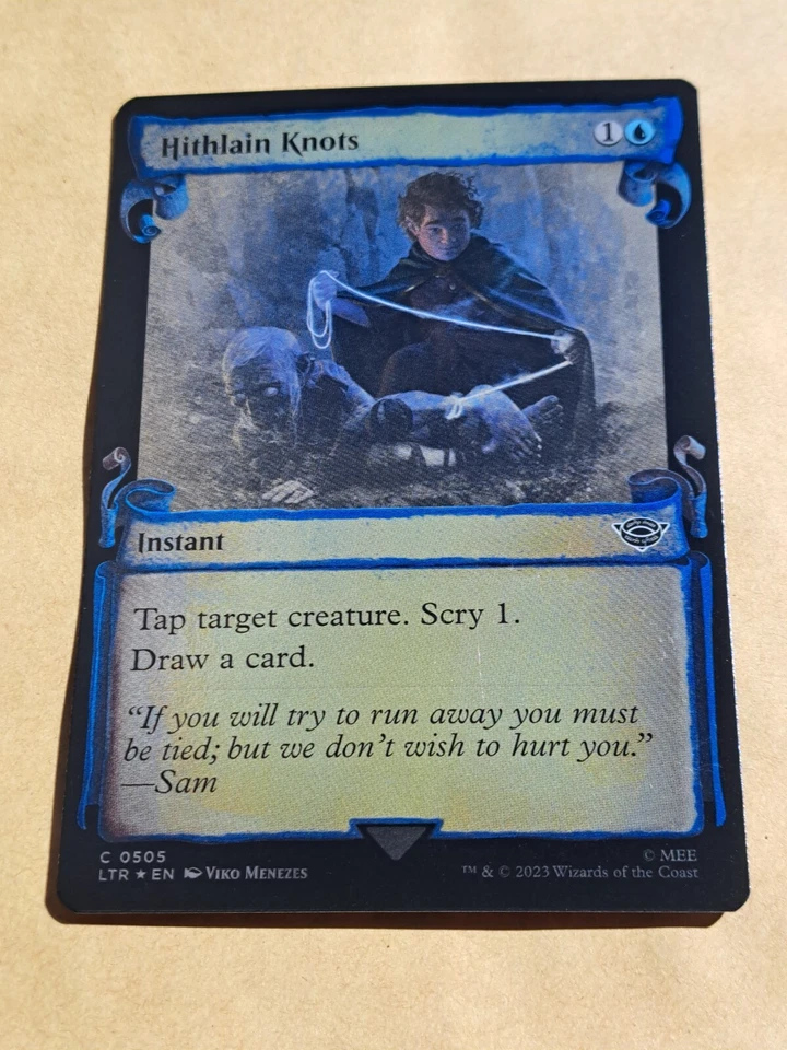 Hithlain Knots (V.2) (Silver Foil) - MTG LTRH Common Near Mint (NM) - Imagen 1 de 1