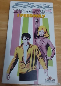 Speedway VHS 1992 Elvis Presley & Nancy Sinatra music stock car racing Groovy - Picture 1 of 9