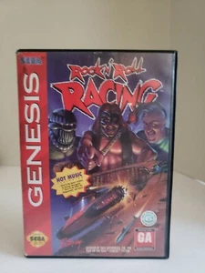 Rock n’ Roll Racing (Game & Case) Sega Genesis - Picture 1 of 9