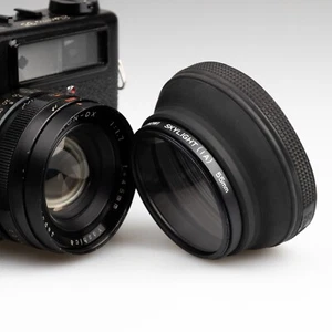 *TOP* Lens Hood + 1A Skylight 55mm UV filter for Yashica Electro 35G GSN GTN - Foto 1 di 12