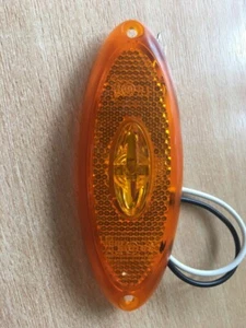 JOKON 12V LED AMBER SIDE MARKER OUTLINE LIGHT/LAMP BUCCANEER ELDDIS CARAVAN R258 - Picture 1 of 3