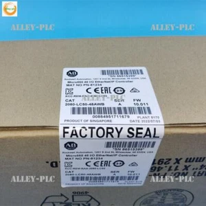 Controlador I/P Ethernet Allen Bradley 2080-LC50-48AWB impuestos gratuitos de EE. UU. - Imagen 1 de 4
