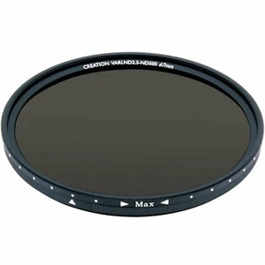 MARUMI ND Filter 67mm CREATION VARI ND 67mm Variable Light Adjustment ND2.5-500 - Picture 1 of 3