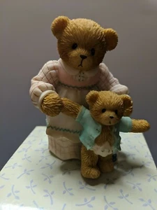 Cherished Teddies "Start Life One Step at a Time" 2002 Mom Walking Baby Figurine - Picture 1 of 6