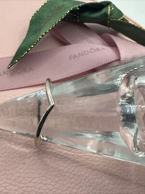 Pandora Shining Wish Sterling Silver Ring 196314 Size 58 Authentic Ale 925 - Image 1 of 4