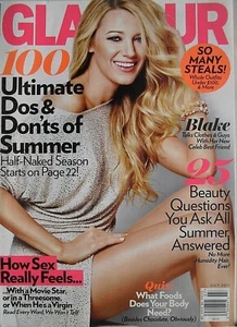 BLAKE LIVELY "GOSSIP GIRL" July 2011 GLAMOUR Magazine - Picture 1 of 1
