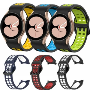 Silicone Band Strap Classic 42/46mm Sport For Samsung Galaxy Watch 4/5/5Pro - Bild 1 von 35