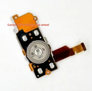 Canon SX740 HS original nuevo teclado botón dial rueda llave flexible plata - Imagen 1 de 2