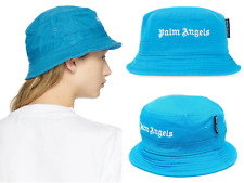 PALM ANGELS Unisex Embroidered Logo Bucket Hat Cap Fishing Hat Iconic Cap